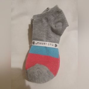 Tutuanna Gray, Pink and Blue Socks, 5 Pairs